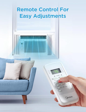 Midea 6,000 BTU Window Air Conditioner, Electronic Control, 250 Sq Ft, New