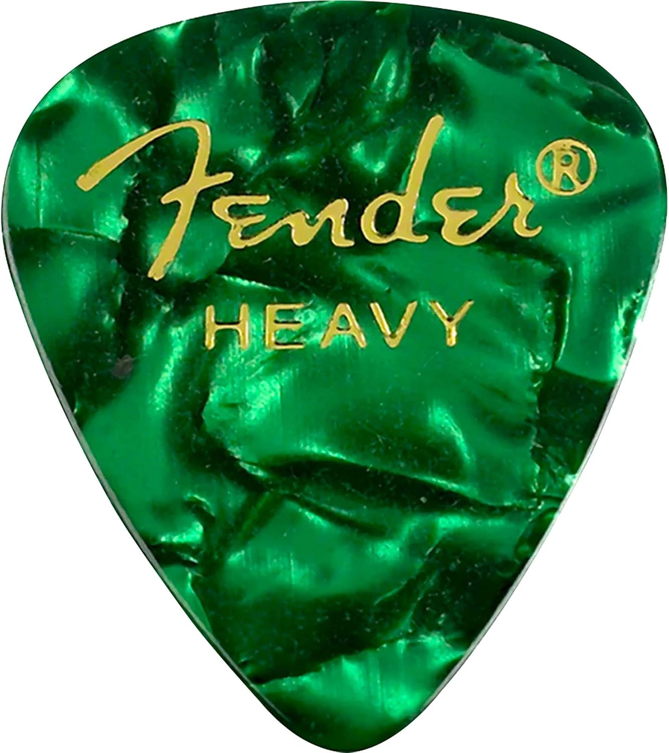 Fender Premium Celluloid Guitar Picks 351 Shape, Ocean Turquoise, Medium, 12-Pack