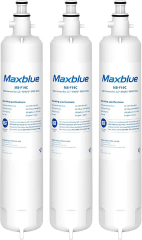 Maxblue MB-F19C Water Filter Replacement for GE® RPWFE®, 3 Pack