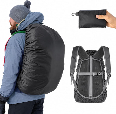 Frelaxy Waterproof Backpack Rain Cover, Pack Covers for Hiking, Travel