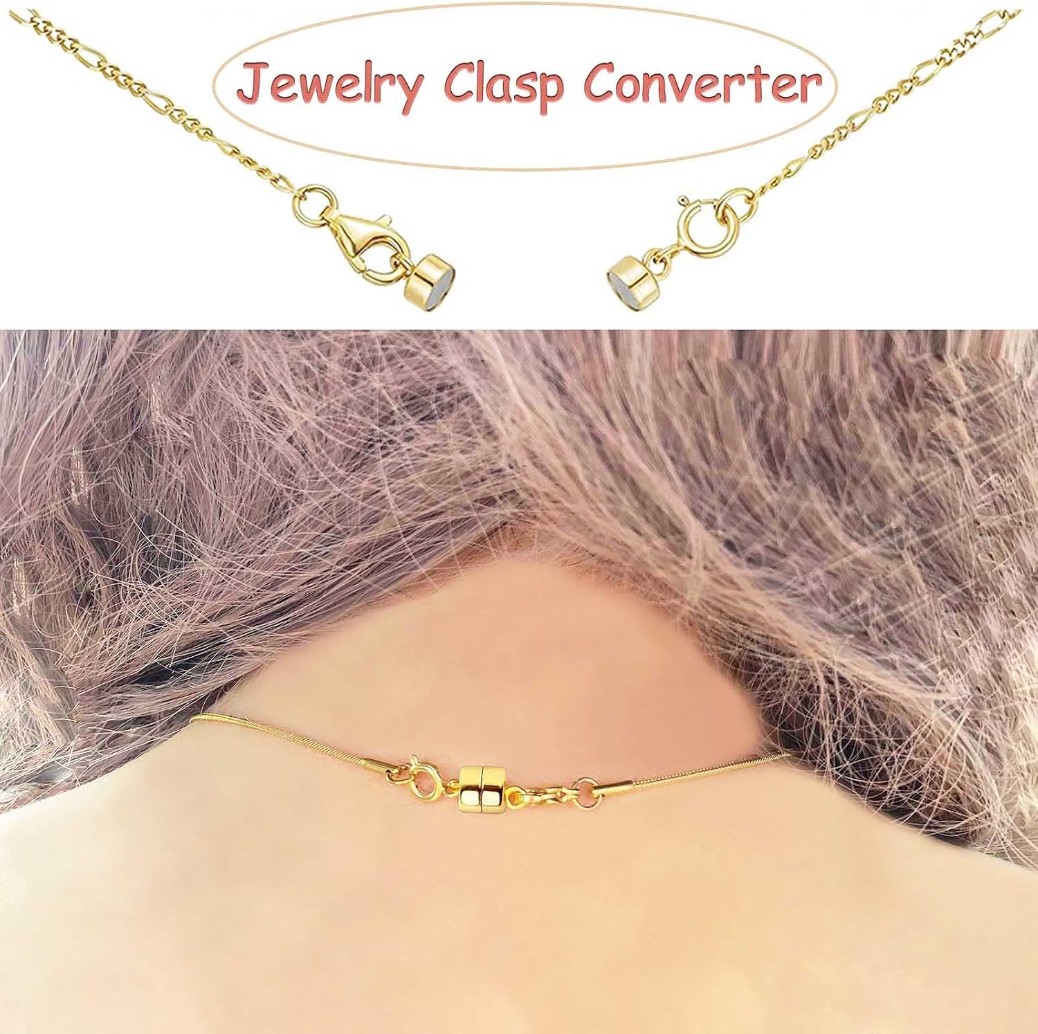 Magnetic Necklace Clasps and Closures