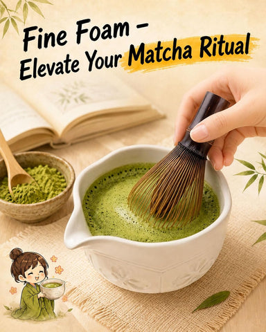 Matcha Whisk Set, Brown Shin Chasen 1-pc