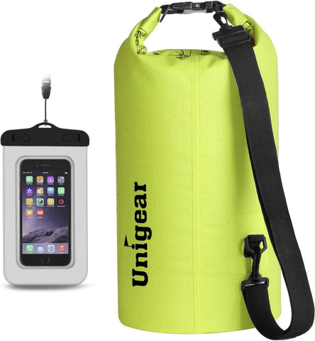 Unigear Floating Waterproof Dry Bag for Kayaking, 2L/5L/10L/20L/30L/40L