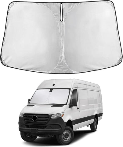 EcoNour Windshield Sun Shade for Frieghtliner/Mercedes Sprinter 2007-2026