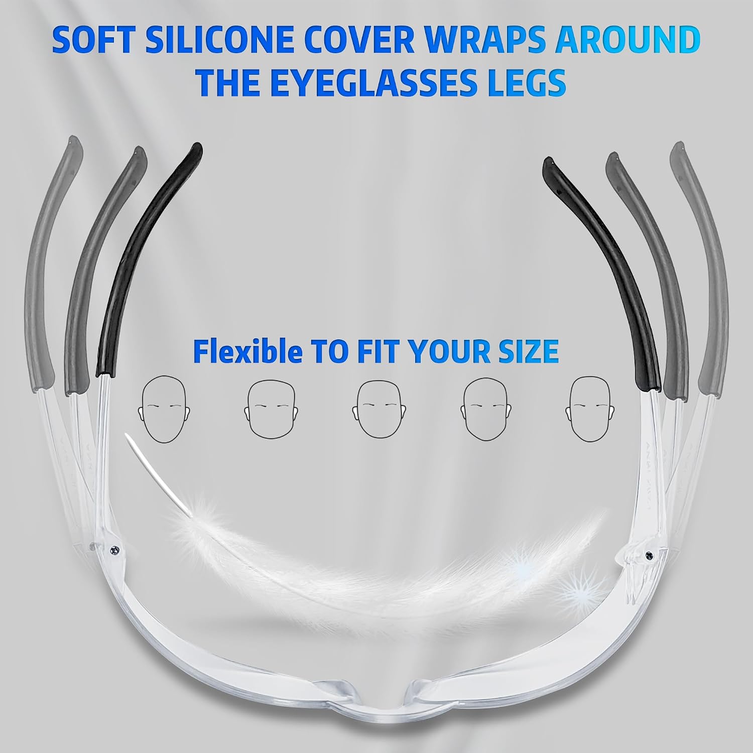 Salfboy Ansi Z87.1 Certified Safety Glasses, Bulk Protection Glasses