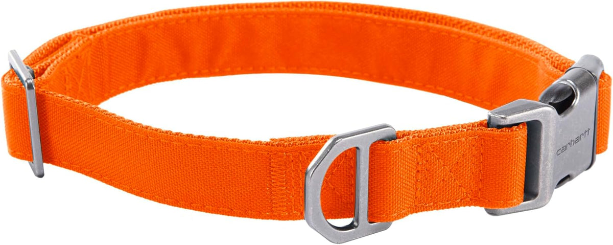 Carhartt Field Nylon Dog Collar Hunter Orange Medium