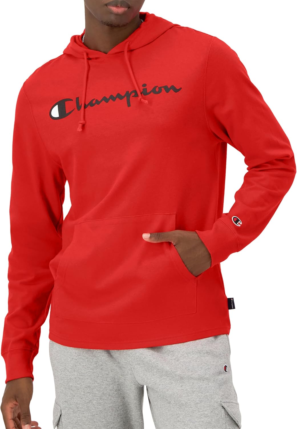 Champion Men's Long Sleeve T-shirt Hoodie (Retired Colors)