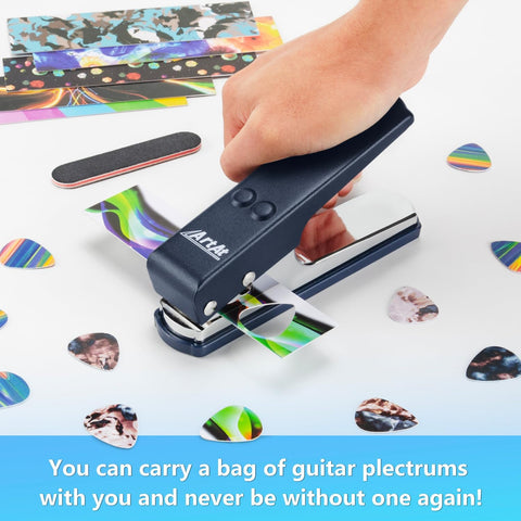 ArtAt DIY Guitar Pick Punch Kit - Medium Guitar Pick Maker for Musicians