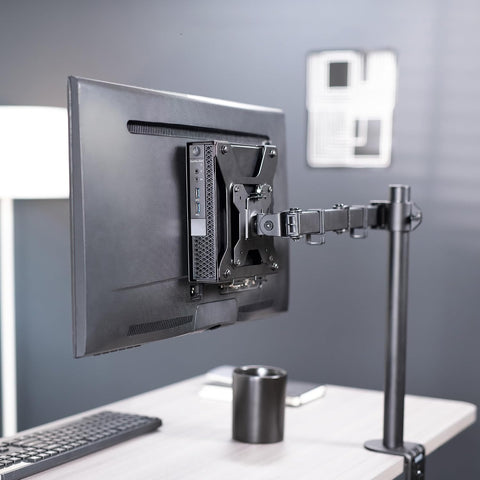 VIVO Black Behind Monitor VESA Mount, Mount-DLMM1