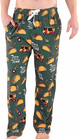 Lazy One Novelty Men's Pajama Pants, Pajama Bottoms for Men, Fishing PJ