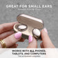 Tempo 30 Wireless Earbuds for Small Ears with Premium Sound, Comfortable Bluetooth Ear Buds for Women and Men, Gold Earphones for Small Ear Canals with Mic, IPX7 Sweatproof, Long Battery, Loud Bass