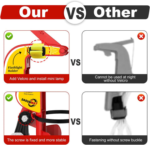 Spray can Extension Pole Adaptor,Adjustment Sprayer Bracket Adaptor, Red