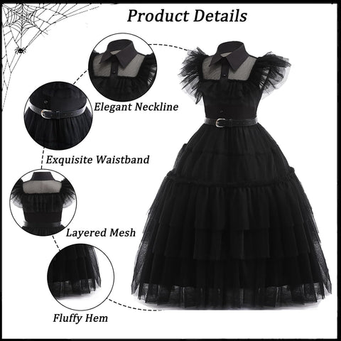 Kids Halloween Costumes for Girls Princess Costume Cute Accessories
