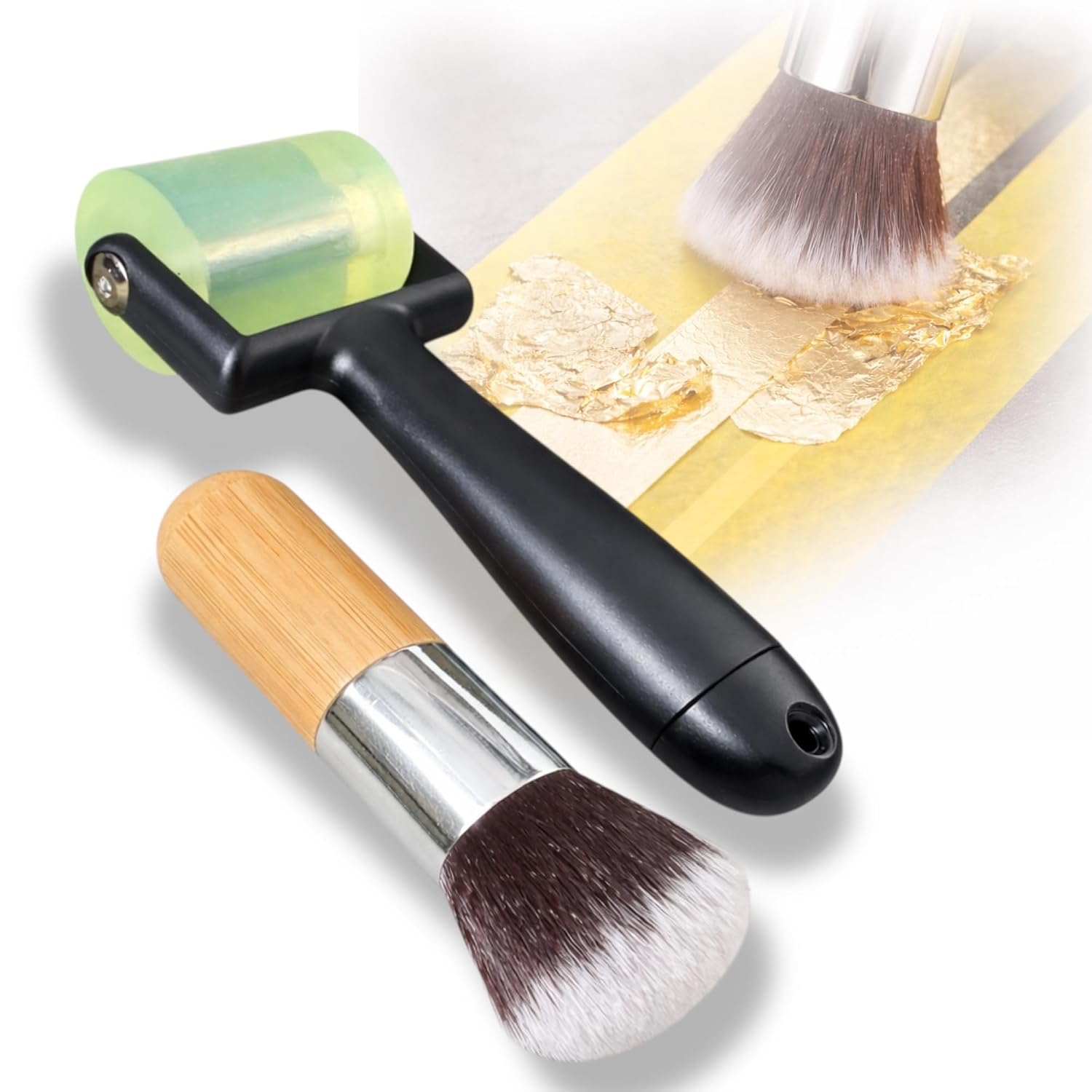 LiME LiNE Spin-able Automotive Grade Metal Leafing (Roller & Duster)