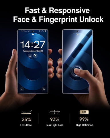 SMARTDEVIL 3 Pack for Samsung Galaxy S25 Screen Protector