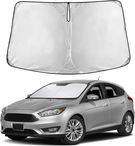 EcoNour Windshield Sunshade Compatible for Ford Focus 2012-2016 2017 2018