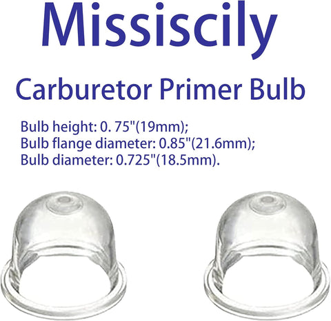 4-Pack 12538108660 12538146730 Primer Bulb for Echo SRM225 SRM210 GT225 SRM211 SRM230 SRM231 SRM265 GT200 GT210 GT230 PPF210 PB200 PE200 PE225 PE230 String Trimmer Blower Weedeater