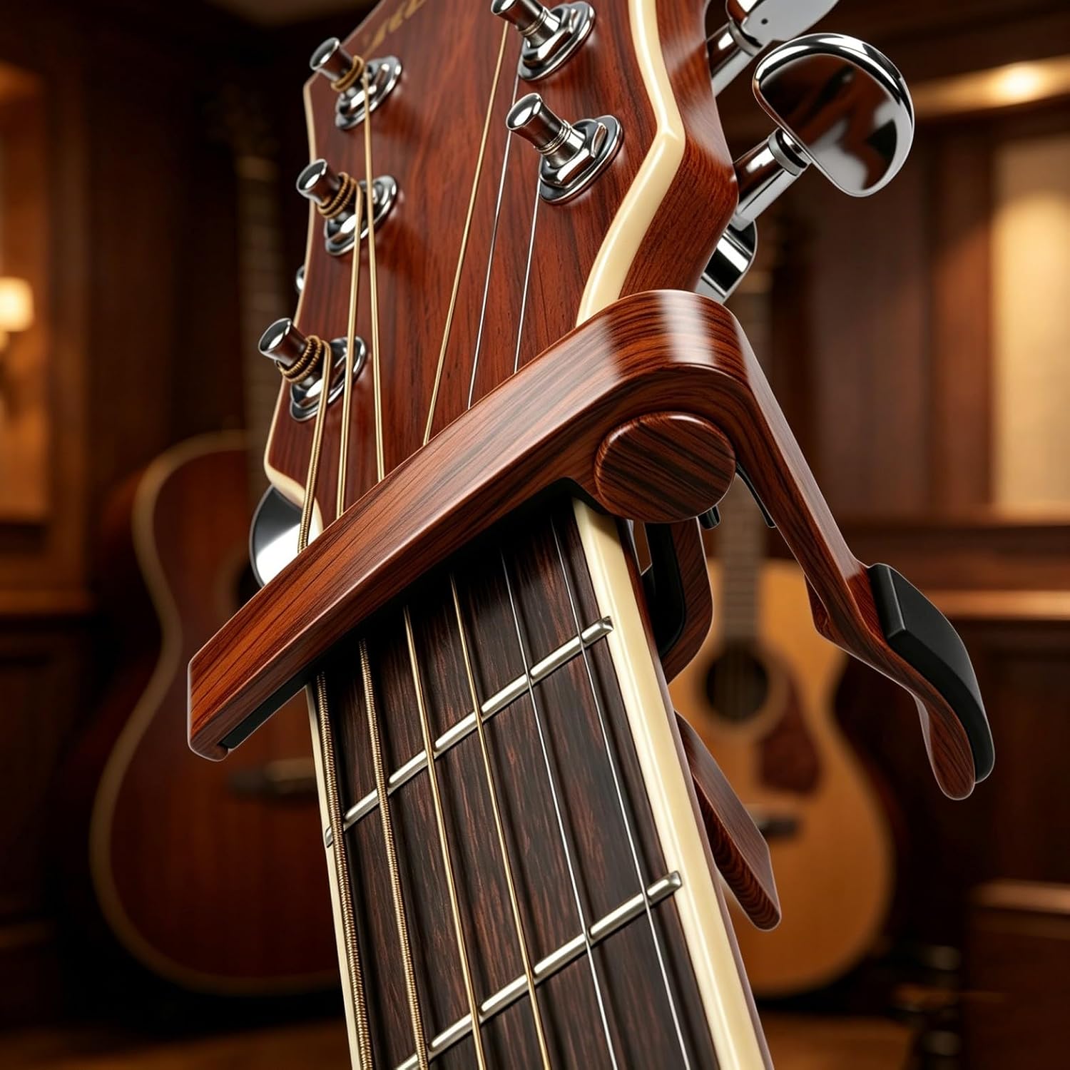 Guitar Capo 2 Pack Capo Guitar Clamp Kapo for Acoustic Electric Bass Guitar Ukulele