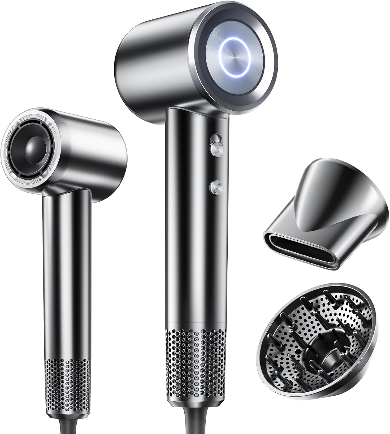 Hair Dryer, High-Speed Ionic Blow Dryer with Diffuser& Concentrator