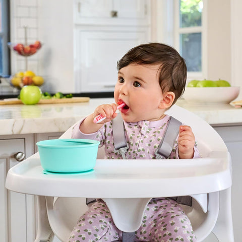 Munchkin® Gentle Dip™ Silicone Baby Spoons, 3 Pack