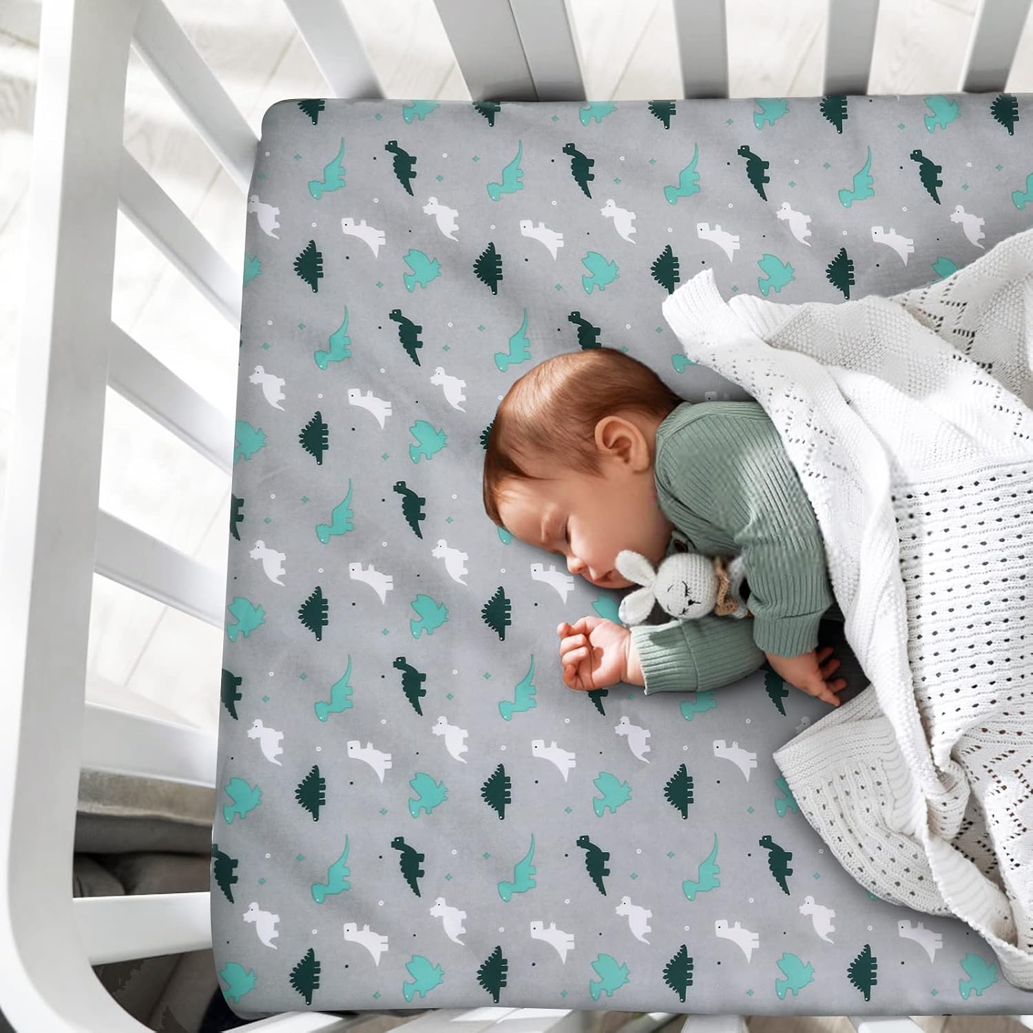 Pack and Play Sheets, Pack n Play Sheets, Mini Crib Sheets 2 Pack
