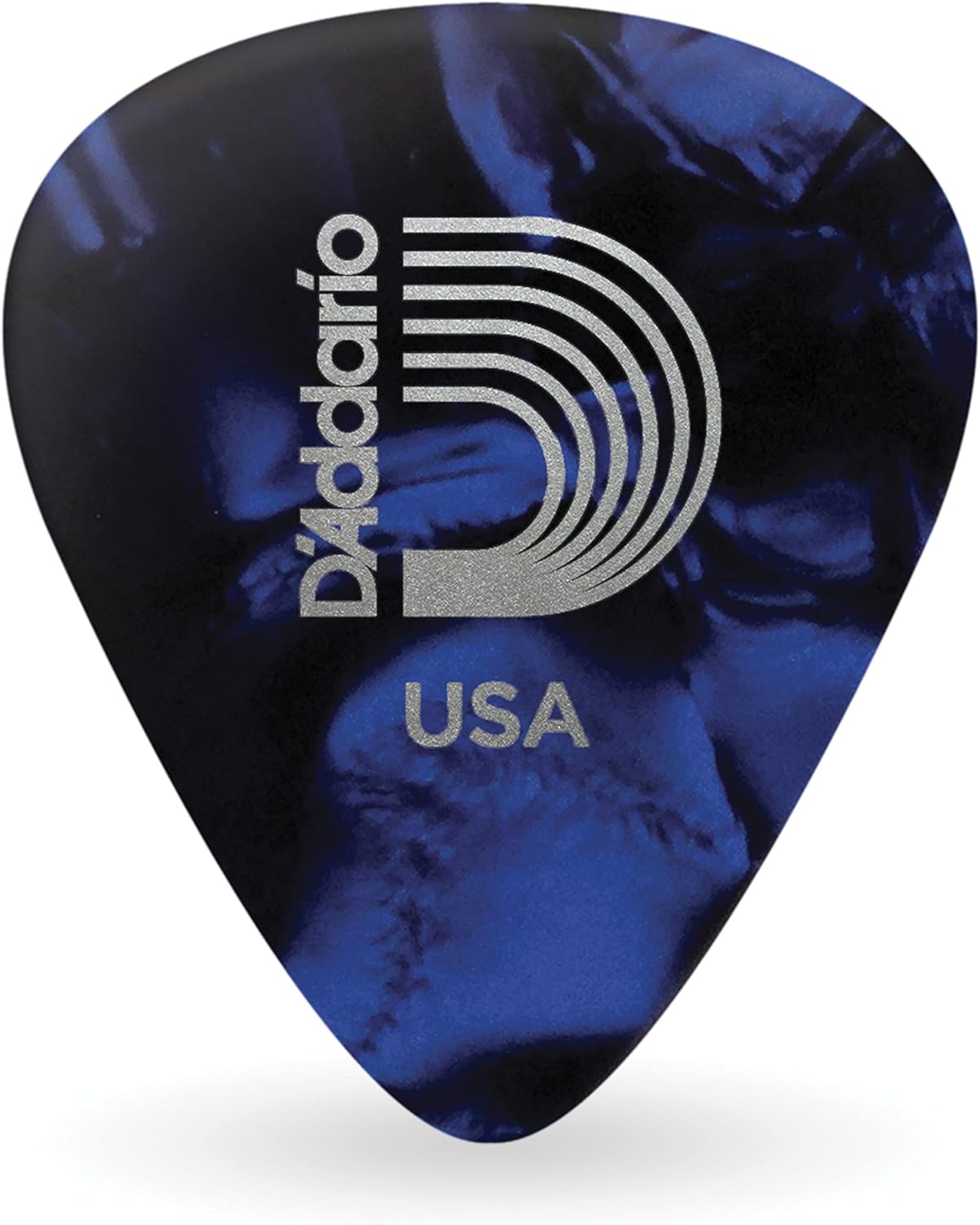D'Addario Celluloid Guitar Picks - Guitar Accessories - Guitar Picks for Acoustic Guitar, Electric Guitar, Bass Guitar - Natural Feel, Warm Tone - Red, Extra Heavy 1.25mm Heavy, 25-pack