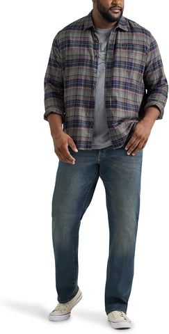 Lee Men's Big & Tall Extreme Motion Relaxed Straight Jean