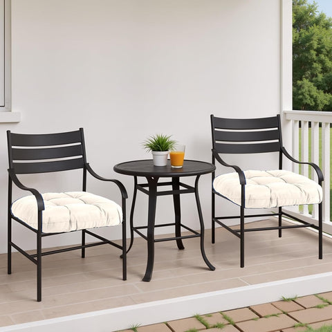 MTMR Outdoor Chair Cushions Set of 2, Patio Furniture Seat Pads, Waterproof