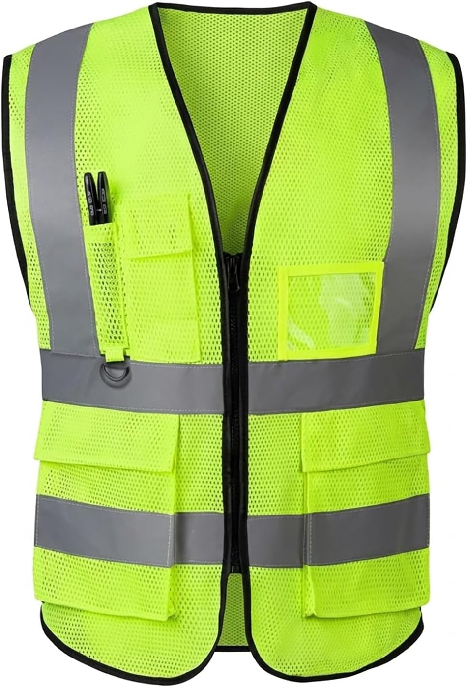 Safety Vest High Visibility Reflective Construction Vest