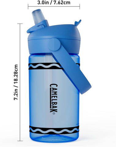 CamelBak Crayola Water Bottle 14oz, Cerulean