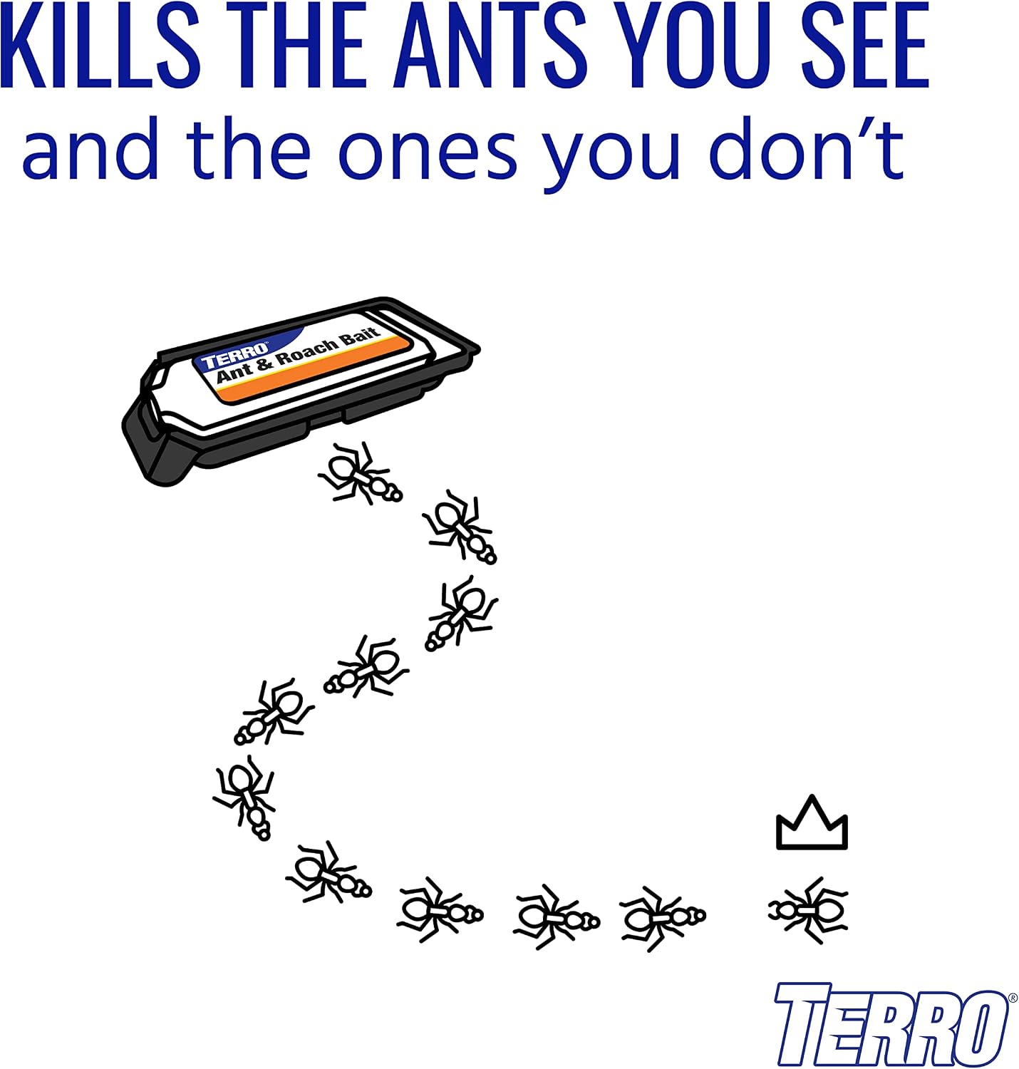 TERRO Ant & Roach Bait, 8-Pack, Indoor Ant Killer and Roach Killer