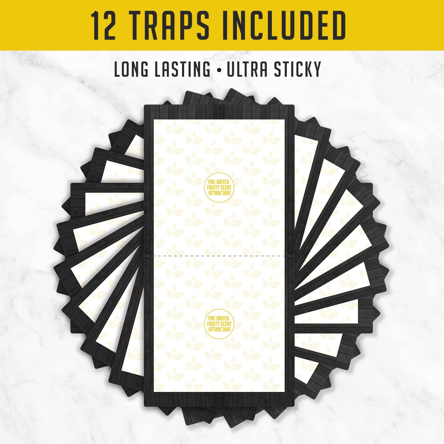 Trap a Pest Extra Large Cricket Traps - Fruity Scent - 12 Pack