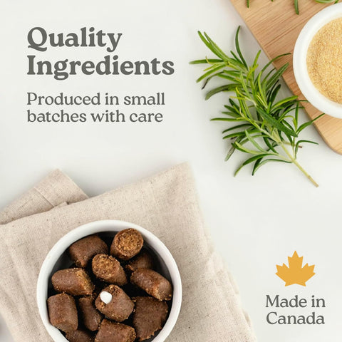 Presidio Earthly Pill Buddy Naturals - PB & Apple Recipe Pill Hiding Treats for Dogs - Make A Perfect Pill Concealing Pocket Or Pouch for Any Size Medication - 90 Servings