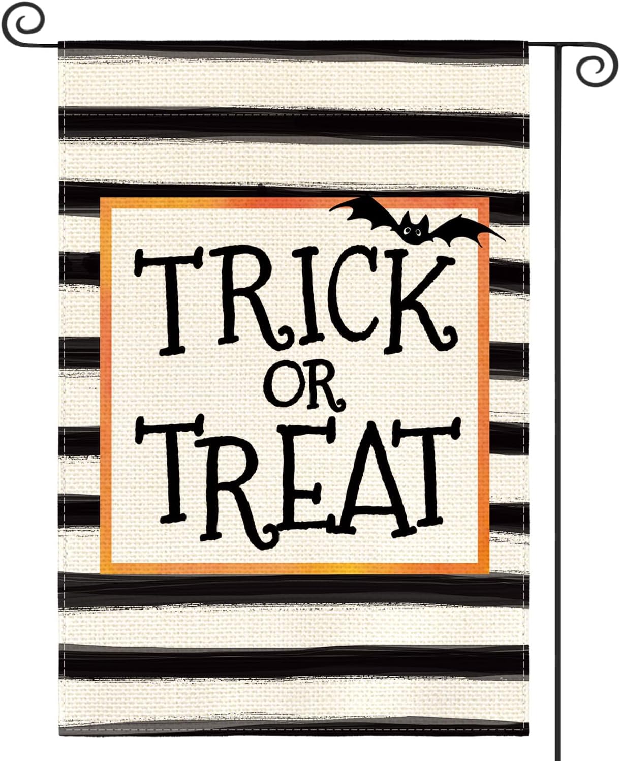 AVOIN colorlife Halloween Garden Flag 12x18 Inch for Outside