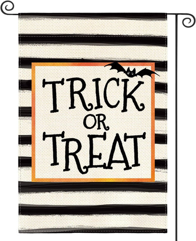 AVOIN colorlife Halloween Garden Flag 12x18 Inch for Outside