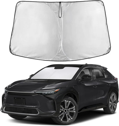 EcoNour Windshield Sunshade Compatible for Toyota bZ4X 2023 2024 2025