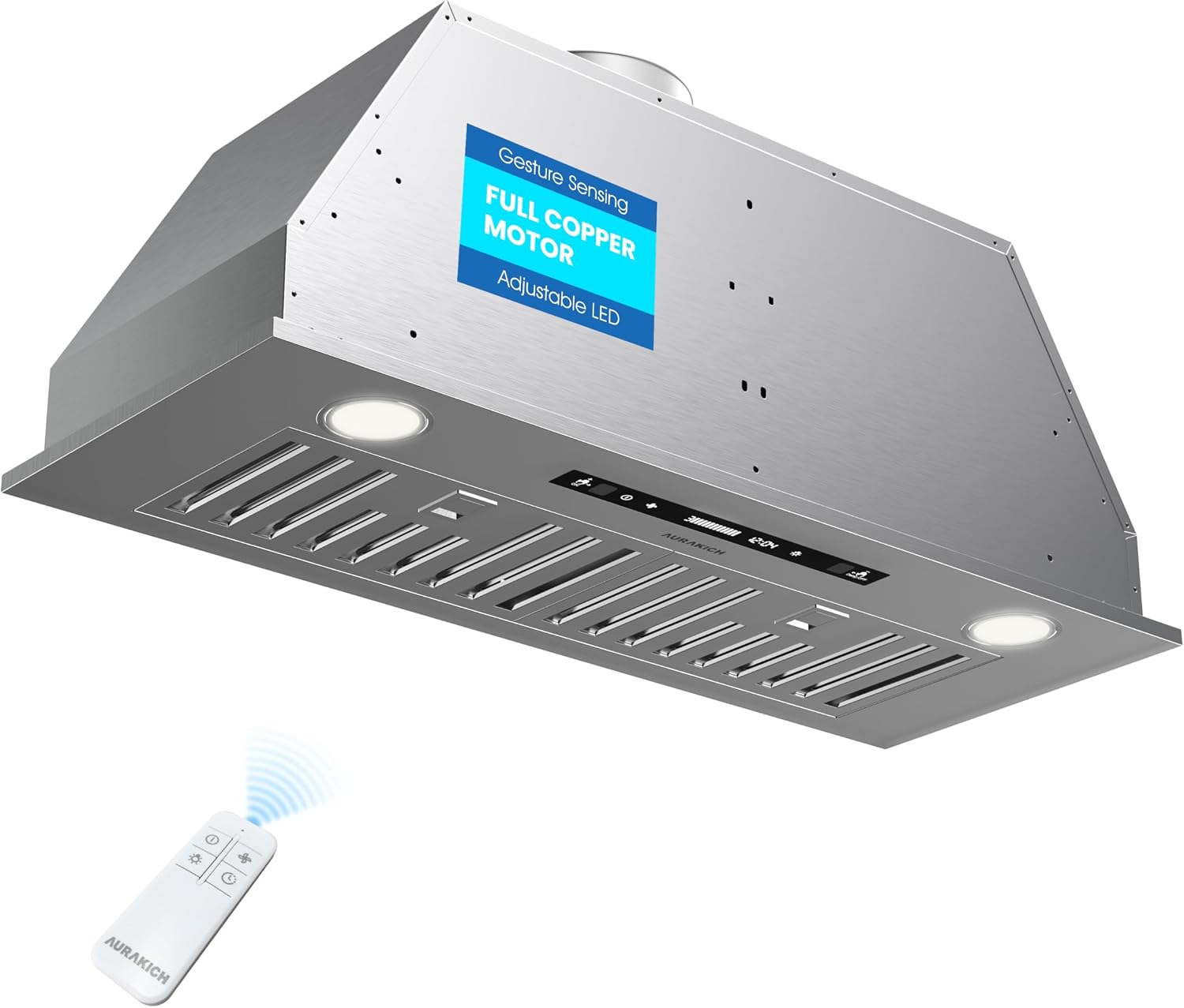 30" Range Hood Insert, 900 CFM Full Copper Motor