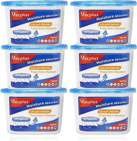 Vacplus Moisture Absorber, 10.5 OZ, Strong Absorption, Fragrance Free