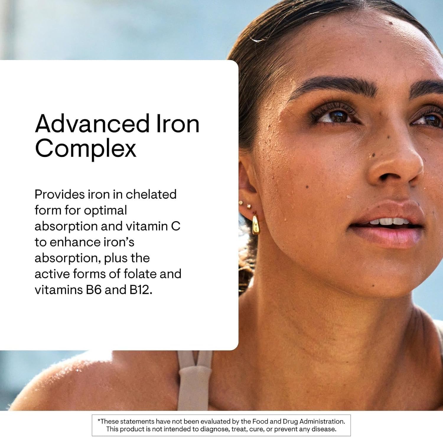 THORNE Advanced Iron Complex, Chelated Iron Supplement, 60 Capsules