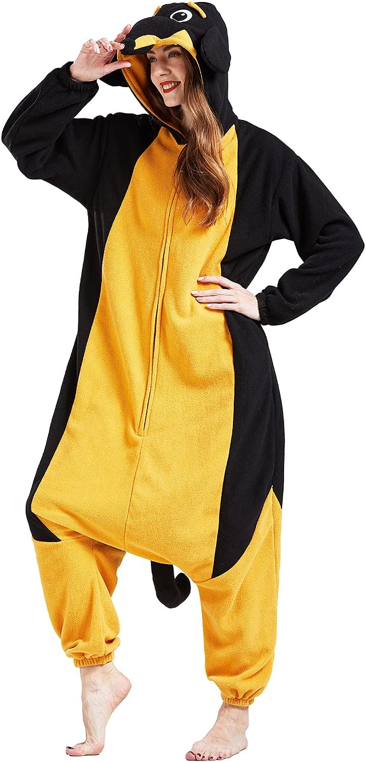 DarkCom Animal Onesie One Piece Unisex Adult Pajamas Halloween Cosplay