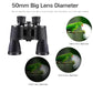 ZIYOUHU 10x50 High Power Binoculars for Adults,Compact Binoculars with Low Light Night Vision, Waterproof/Professional Binoculars BAK4 Prism FMC Lens HD Binoculars for Bird Watching