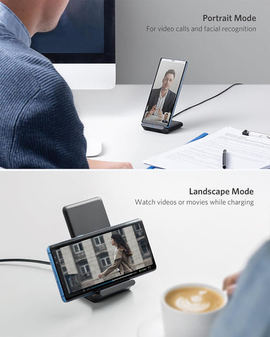 Anker 313 Qi-Certified 10W Max Wireless Charger Stand
