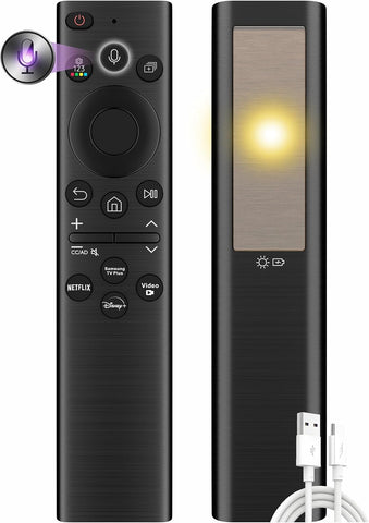 Replacement for Samsung Smart TV Remote Control, Solar TV Remote 2026-2019