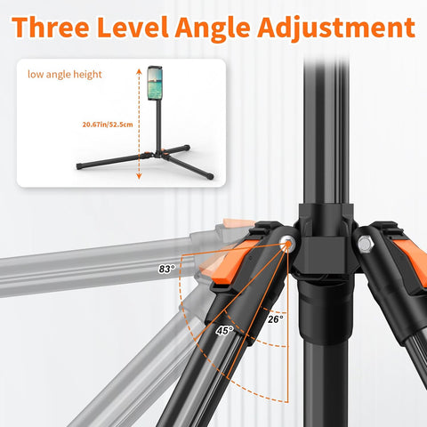 XXZU 72in Tablet Floor Stand Tripod, Aluminum Tablet Stand Holder for iPad