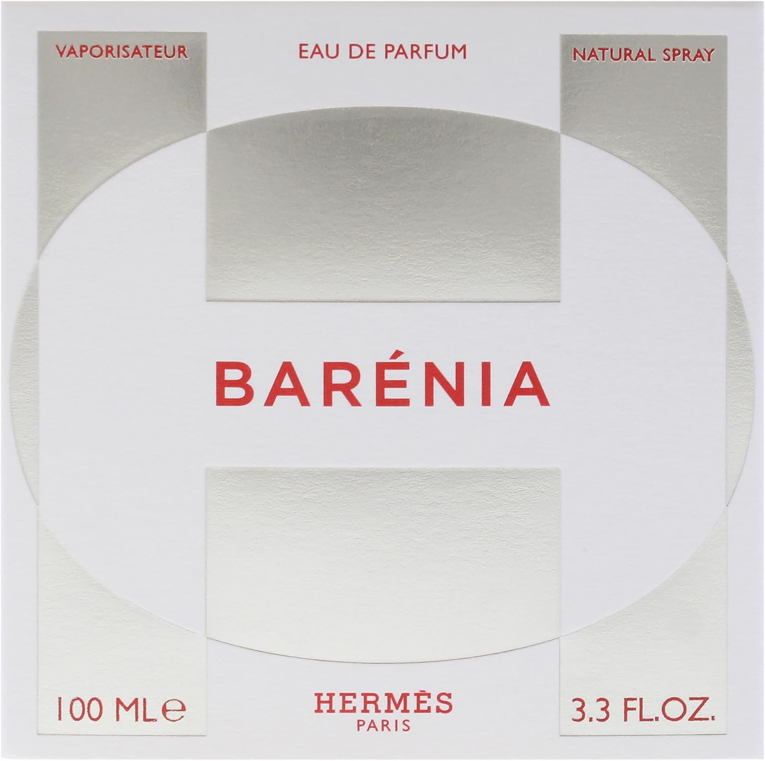 Barenia by Hermes for Unisex - 3.3 oz EDP Spray (Refillable)