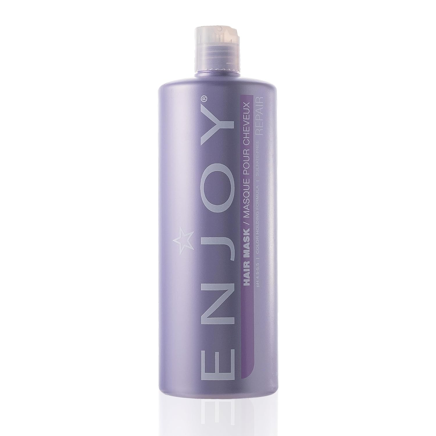 Enjoy Hair Mask – Intensive Deep Conditioning Treatment for Dry & Unruly Hair – Smoothing & Hydrating Repair with Keratin & Pea Protein – Weightless Formula - 33.8 Fl Oz