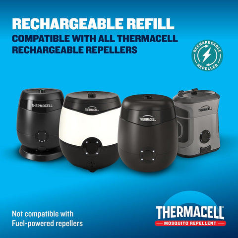 Thermacell E-ZoneGuard Mosquito Repellent Refill, 120-Hr Value Pack