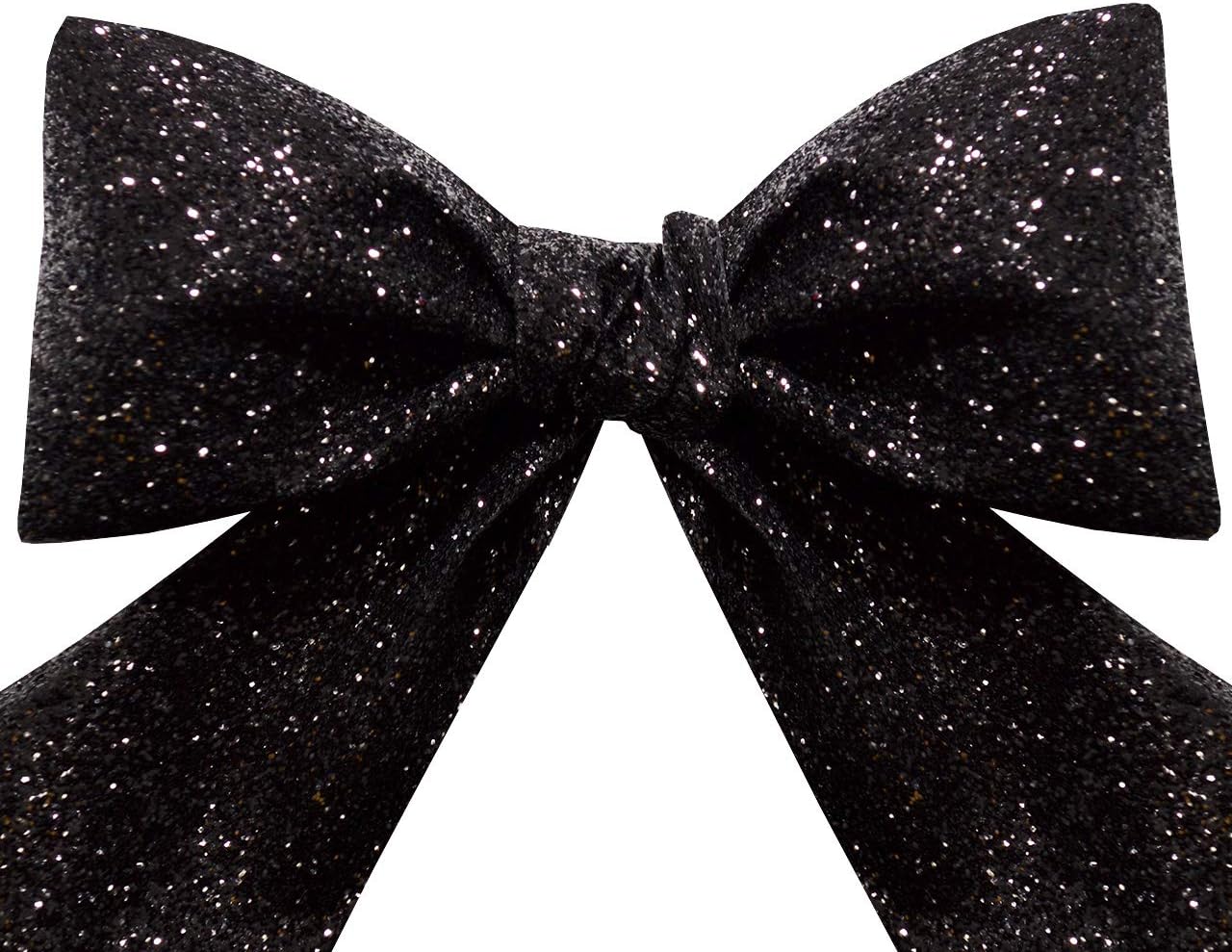Morex Ribbon Princess Glitter 1.5 inches by 25 Yards, Black