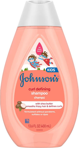 Johnson's Kids' Curl Defining Shampoo with Shea Butter, 13.6 fl oz