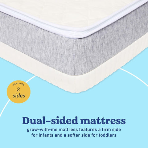 Graco Ultra 2-in-1 Premium Dual Sided Baby Crib & Toddler Mattress